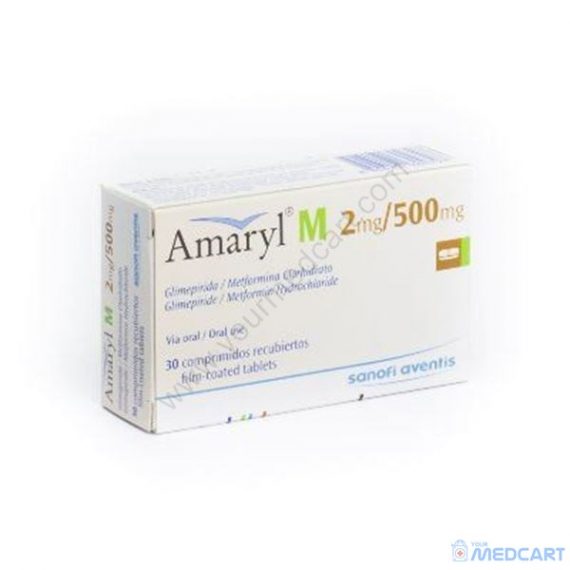 Amaryl M 2mg Tablet