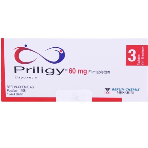 PRILIGY 60MG (DAPOXETINE) - 60MG