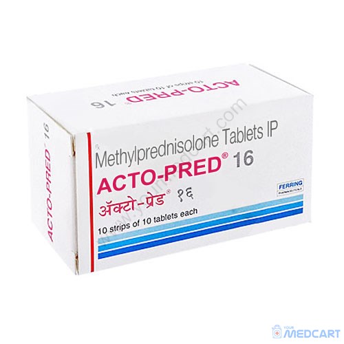 Acto Pred 16mg (Methylprednisolone)