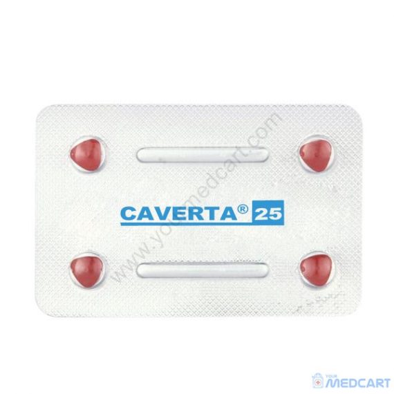 Caverta (Sildenafil Citrate) - 25mg