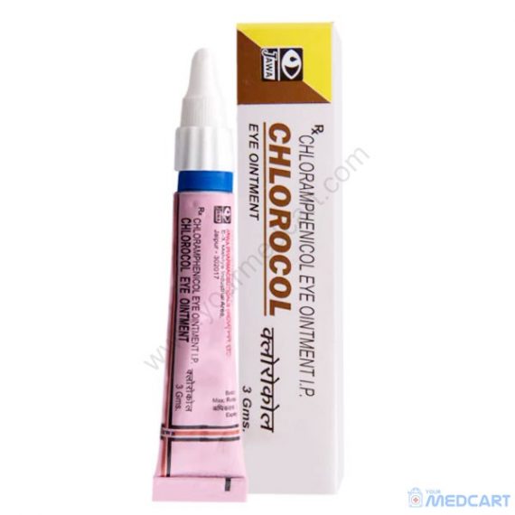 Chlorocol Eye Ointment - View Uses, Side Effects, Price YourMed Cart