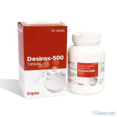 Desirox 500mg (Deferasirox) - 500mg