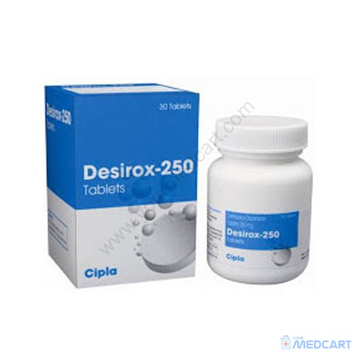 Desirox 250mg (Deferasirox) - 250mg