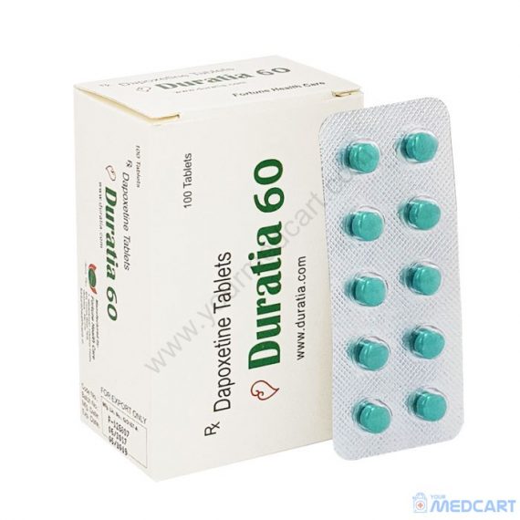 Duratia 60mg (Dapoxetine) - 60mg