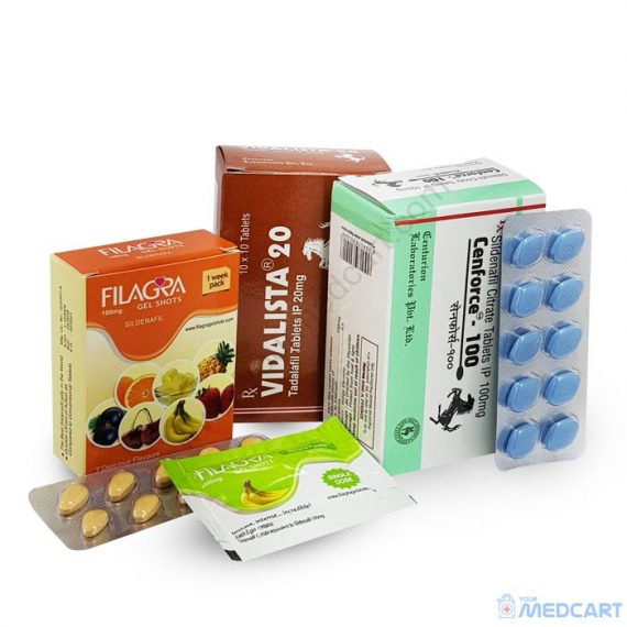 ED Trial Pack (Sildenafil/Tadalafil/Vardenafil) - ED Trial Pack