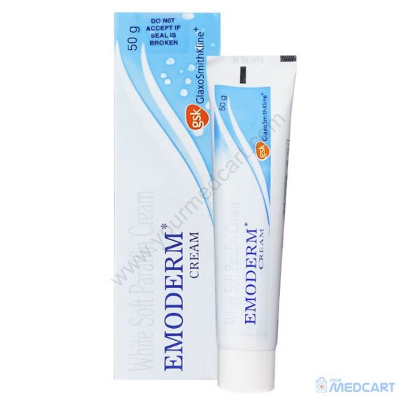 Emoderm Cream (White Soft Paraffin) - 50gm