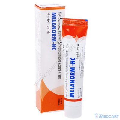 Melanorm-HC Cream (Hydroquinone/Tretinoin/Hydrocortisone) - 15gm