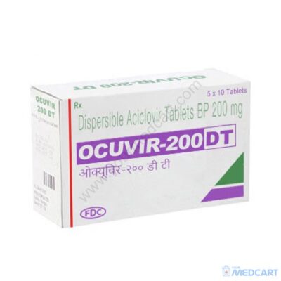 Ocuvir DT 200mg (Acyclovir) - 200mg