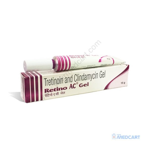 Retino AC Gel (Clindamycin/Tretinoin) - 15g