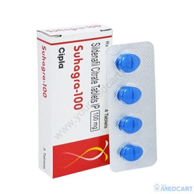 Suhagra 100mg (Sildenafil Citrate) - 100mg