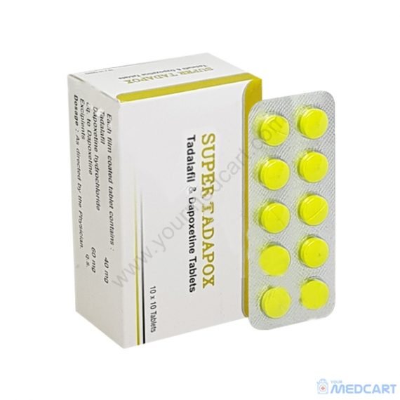 Super-Tadapox (Tadalafil/Dapoxetine)