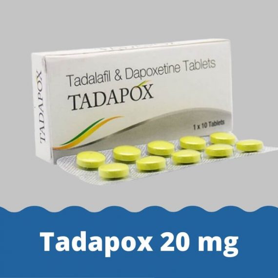 Tadapox (Tadalafil/Dapoxetine) - 20mg/60mg