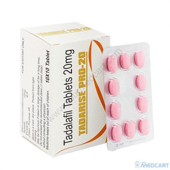 Tadarise Pro 20mg Tablets - 20mg