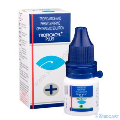 Tropicacyl Plus Eye Drop 5ml (Phenylephrine/ Tropicamide) - 5% / 0.8%