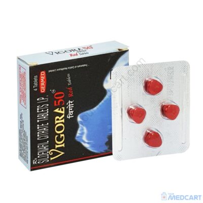 Vigora 50 mg (Sildenafil Citrate) - 50mg