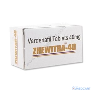 Zhewitra 40mg (Vardenafil)