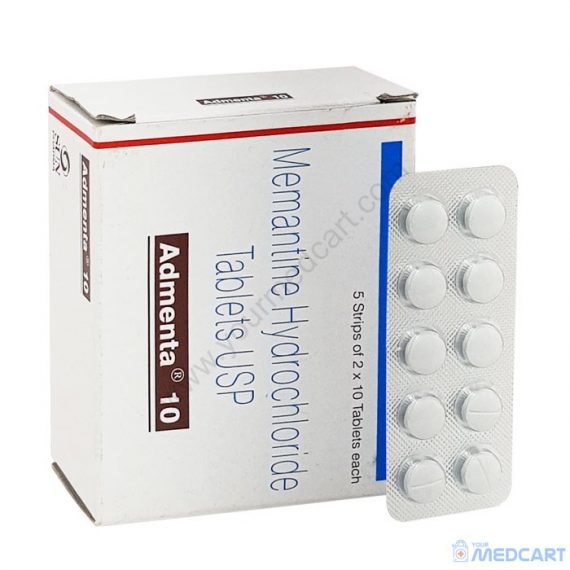 Admenta 10mg (Memantine) - 10mg