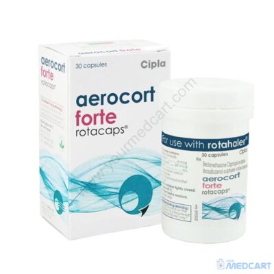 Aerocort Forte Rotacaps (Beclometasone/Levosalbutamol) - 200mcg