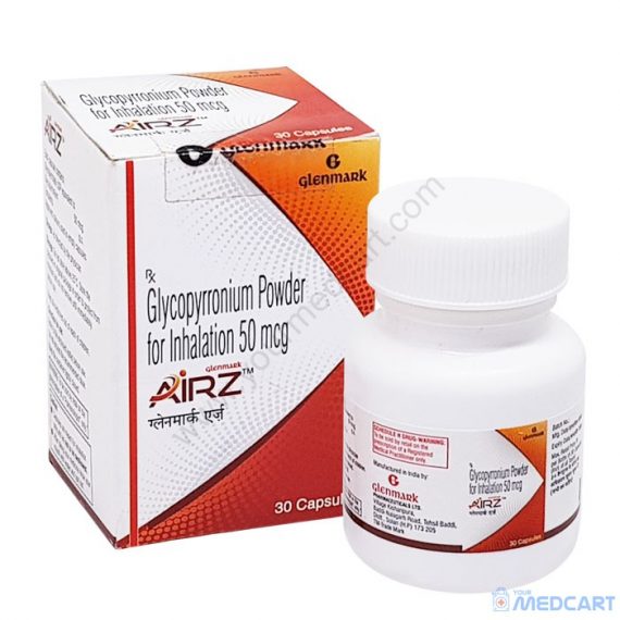 Airz Capsules (Glycopyrrolate) - 50mcg