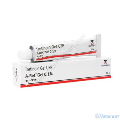 A Ret Gel 0.1% (Tretinoin) - 0.1%