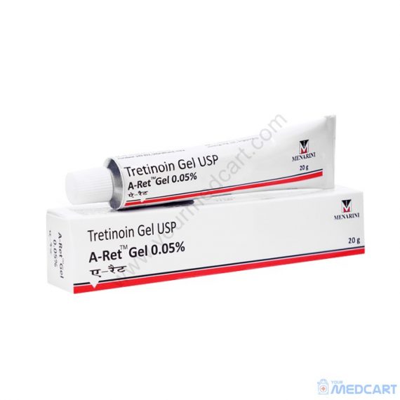 A Ret Gel 0.05% (Tretinoin) - 0.05%