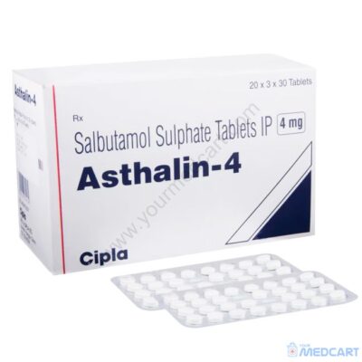 Asthalin 4mg (Salbutamol)