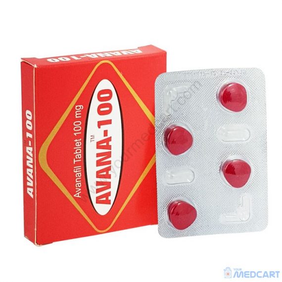 Avana 100mg (Avanafil) - 100mg