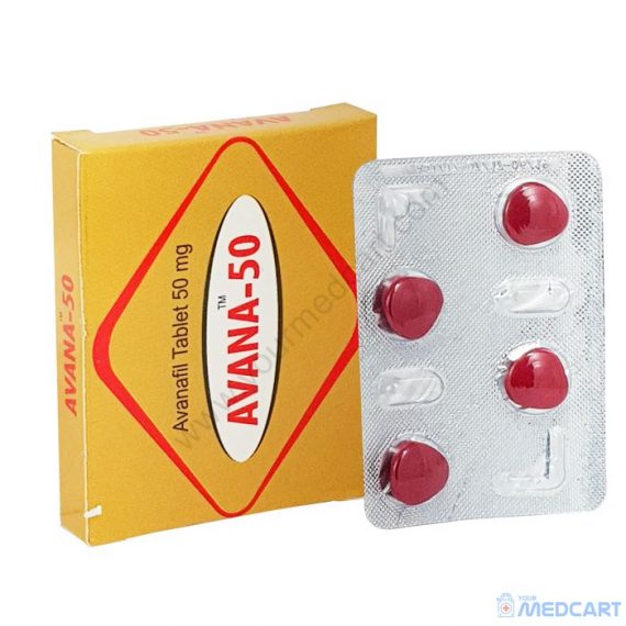 Avana 50mg (Avanafil) - 50mg