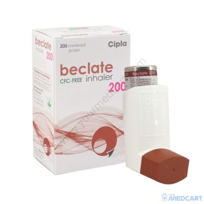 Beclate Inhaler (Beclometasone) - 200mg