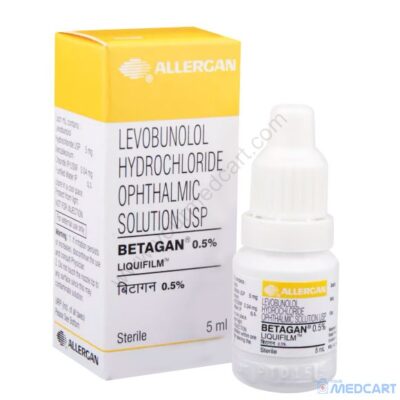 Betagan Eye Drops (Levobunolol) - 0.5%