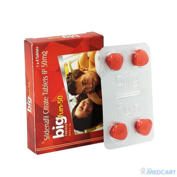 Bigfun 50mg (Sildenafil Citrate) - 50mg