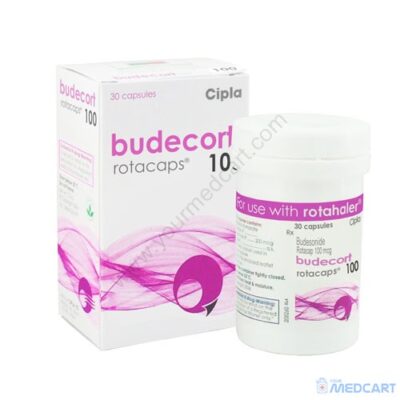 Budecort Rotacaps (Budesonide) - 100mcg