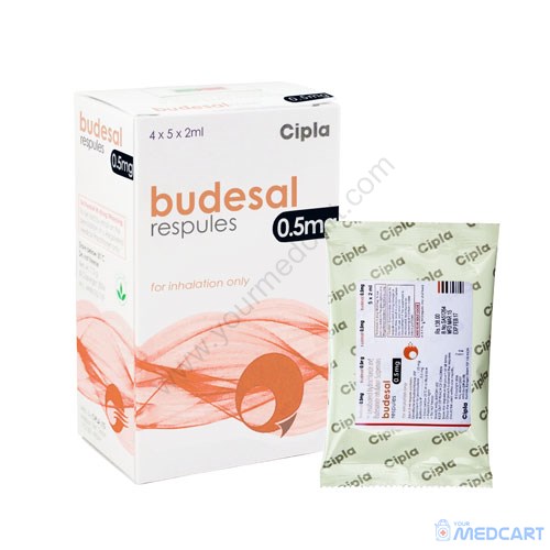 Budesal Respules (Budesonide/Levalbuterol) - 0.5mg