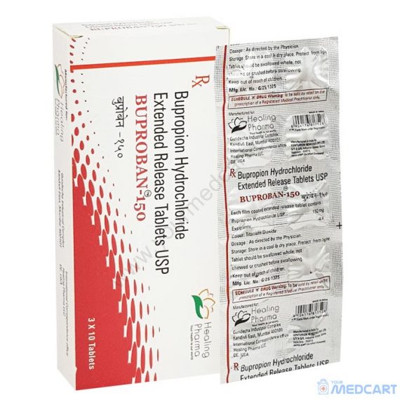 Buproban 150mg (Bupropion)