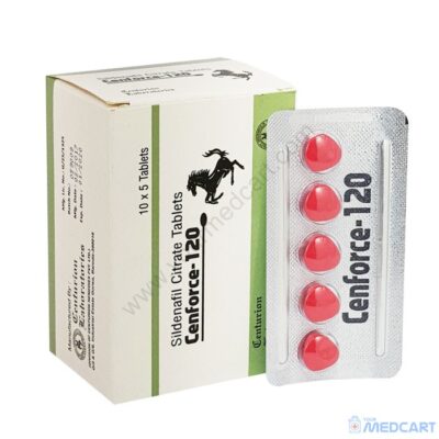 Cenforce 120mg (Sildenafil Citrate) - 120mg