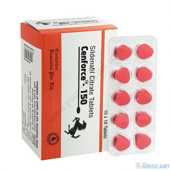 Cenforce 150 mg (Sildenafil Citrate) - 150mg