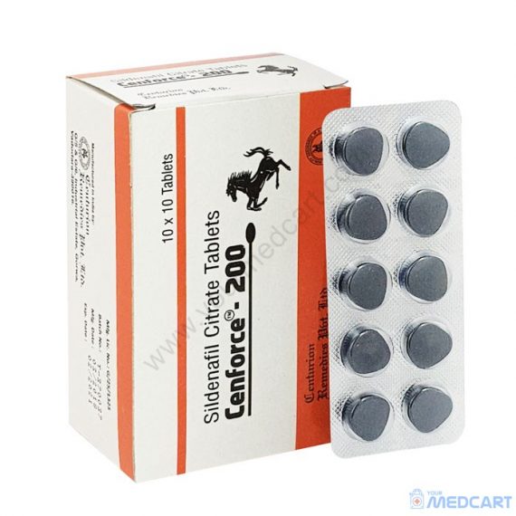 Cenforce 200 mg (Sildenafil Citrate) - 200mg