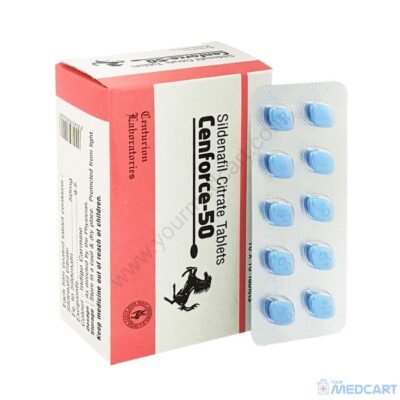 Cenforce 50 mg (Sildenafil Citrate) - 50mg