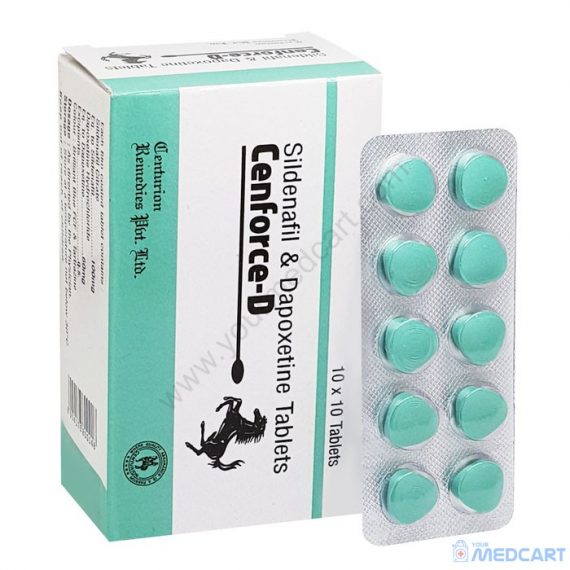 Cenforce D (Sildenafil/Dapoxetine) - D 100mg/60mg