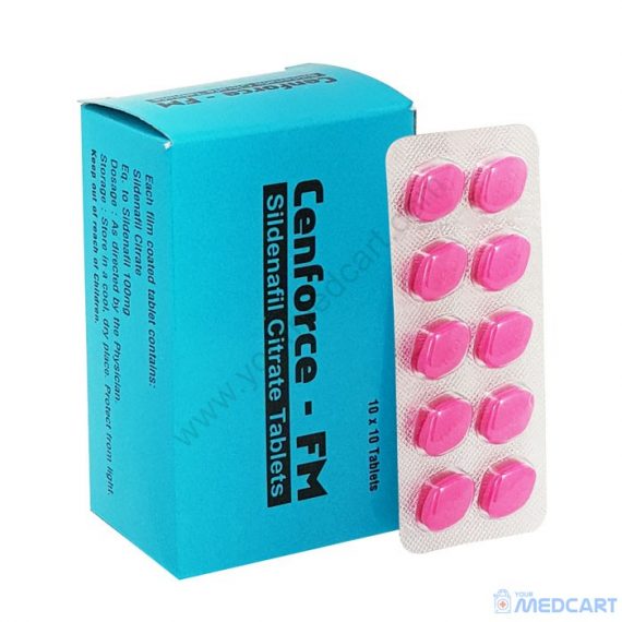 Cenforce FM 100mg (Sildenafil Citrate) - FM 100mg