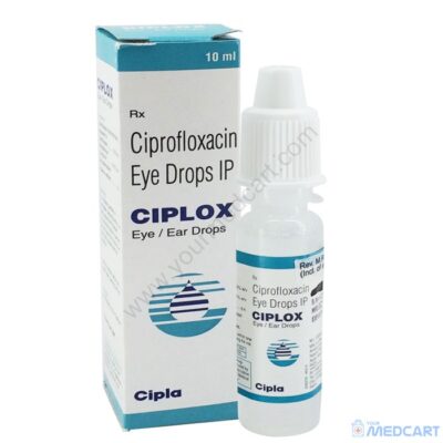 Ciplox Eye Drops (Ciprofloxacin) - 0.3%