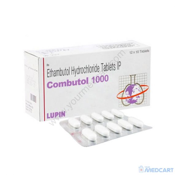 Combutol 1000 mg (Ethambutol) - 1000mg