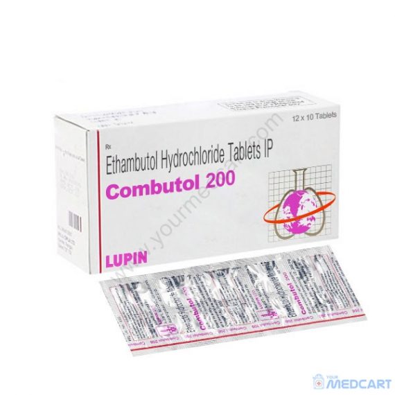 Combutol 200mg (Ethambutol) - 200mg