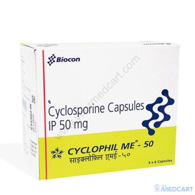 Cyclophil Me 50mg (Cyclosporine) - 50mg