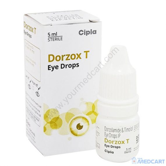 Dorzox T Eye Drop 5ml (Dorzolamide / Timolol) - 2% / 0.5%