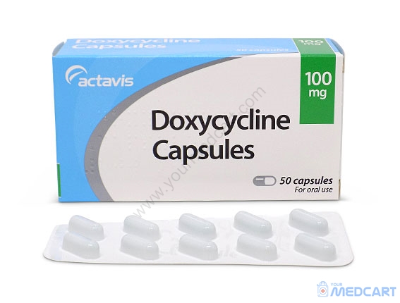 Doxycycline 100mg Capsules