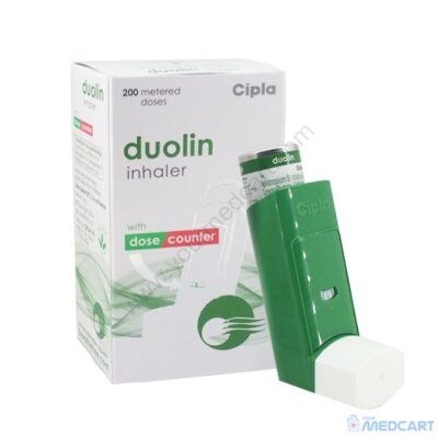 Duolin Inhaler (Levosalbutamol/Ipratropium) - 50mcg/20mcg