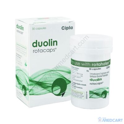 Duolin Rotacaps (Levosalbutamol/Ipratropium) - 100mcg/40mcg