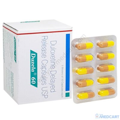 Duzela 60mg Capsule DR (Duloxetine)